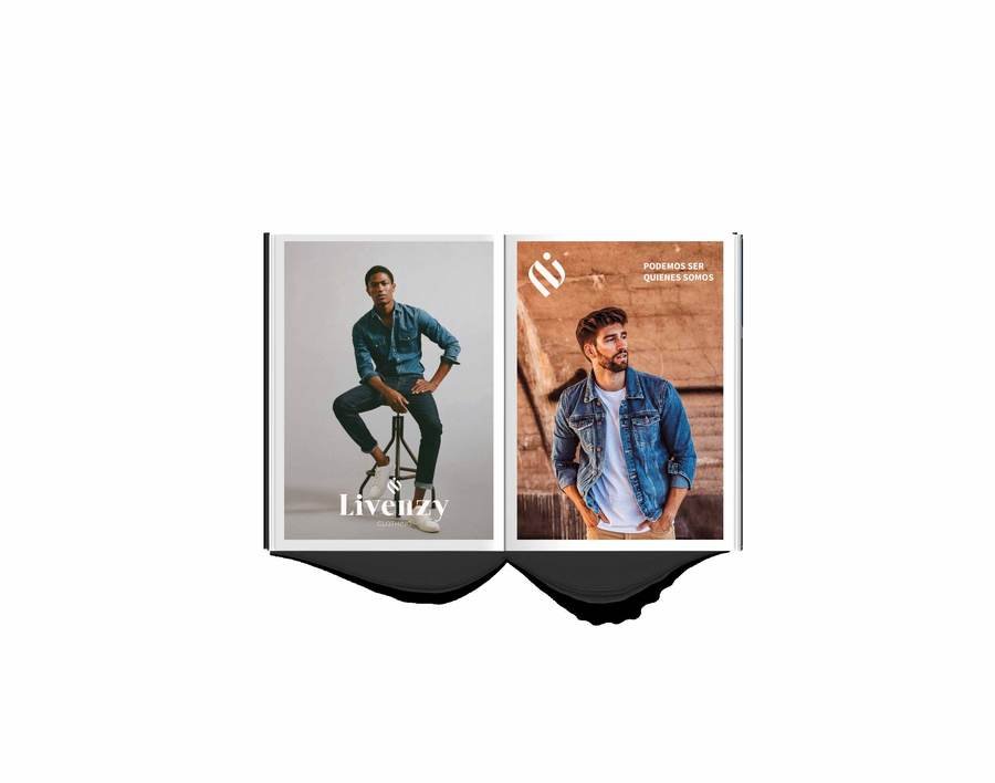 Etiquetas y catálogo de Livenzy & Clothing